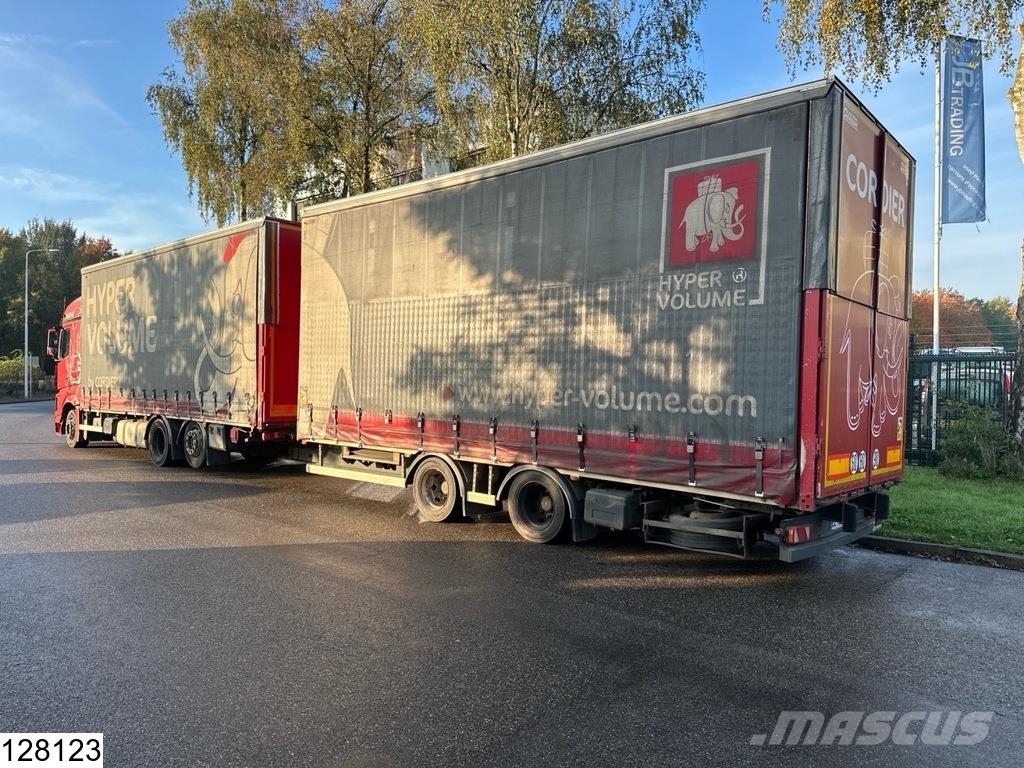 Mercedes-Benz Actros 2548 EURO 6, 6x2, Lift roof, Combi Pritsche & Plane