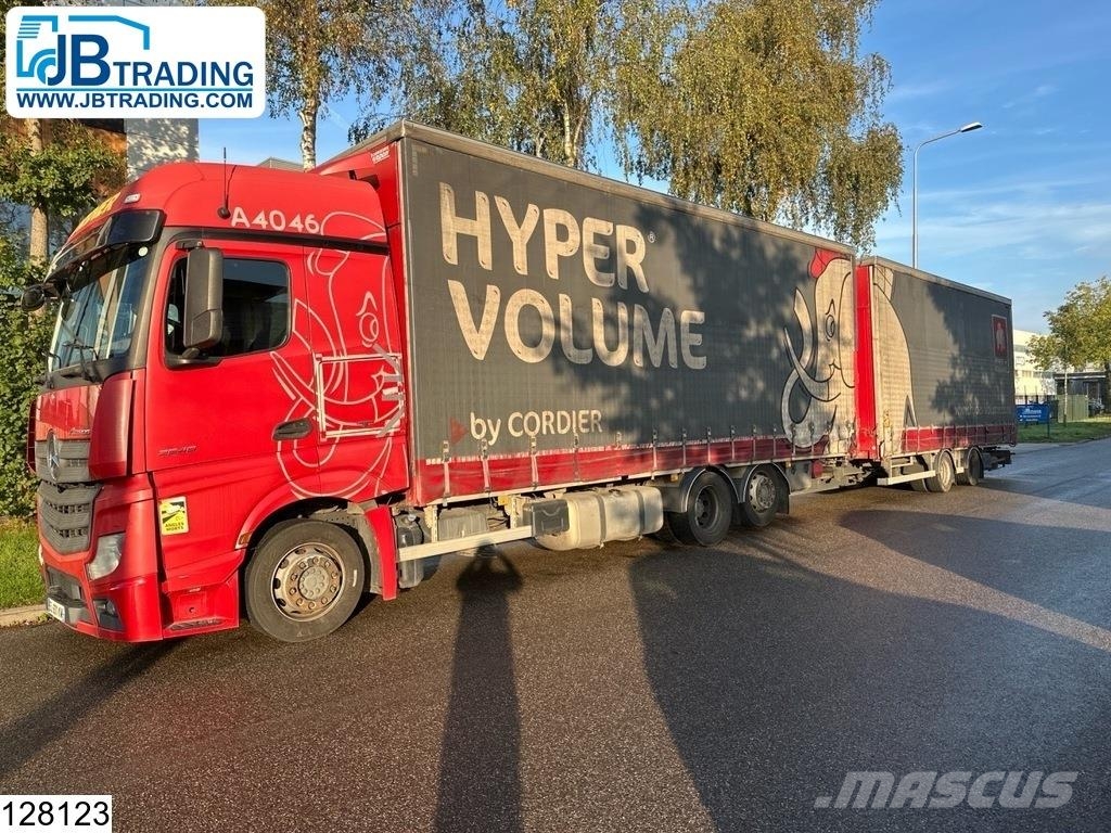 Mercedes-Benz Actros 2548 EURO 6, 6x2, Lift roof, Combi Pritsche & Plane