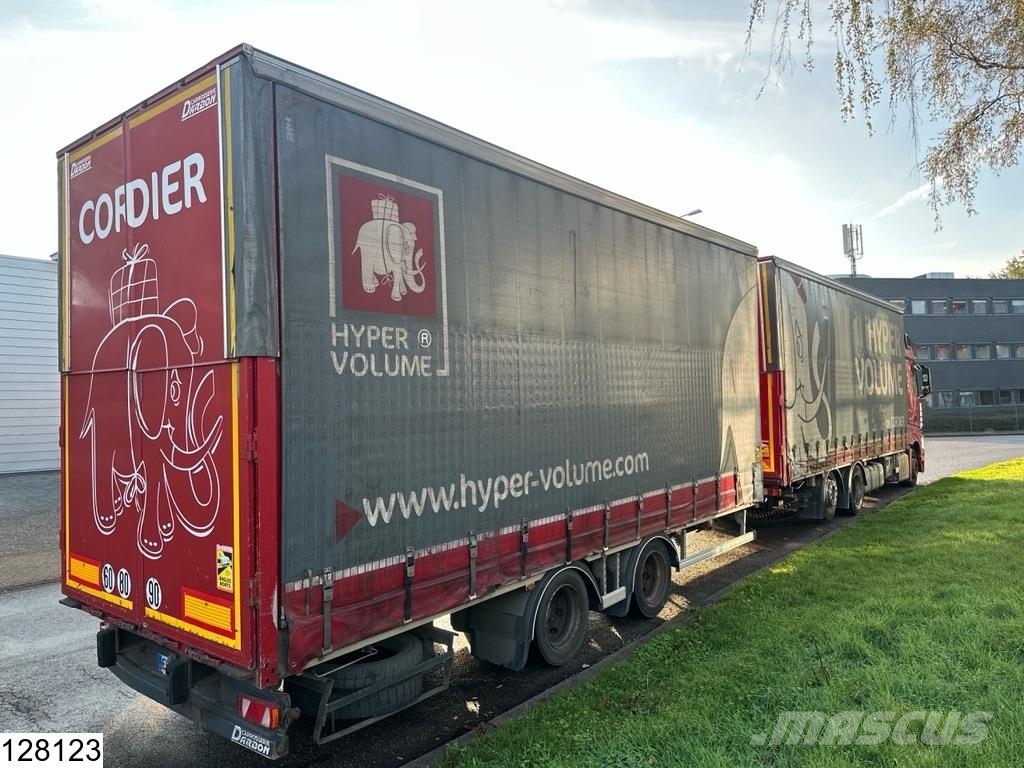 Mercedes-Benz Actros 2548 EURO 6, 6x2, Lift roof, Combi Pritsche & Plane