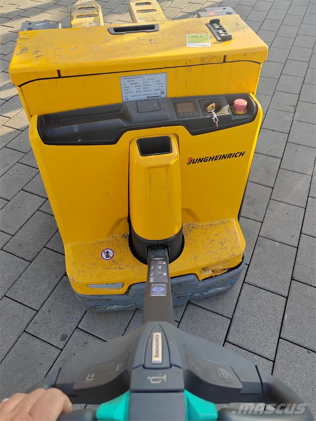 Jungheinrich EJE C20 --> res. CP 16.09.26! Järelkäidavad virnastajad