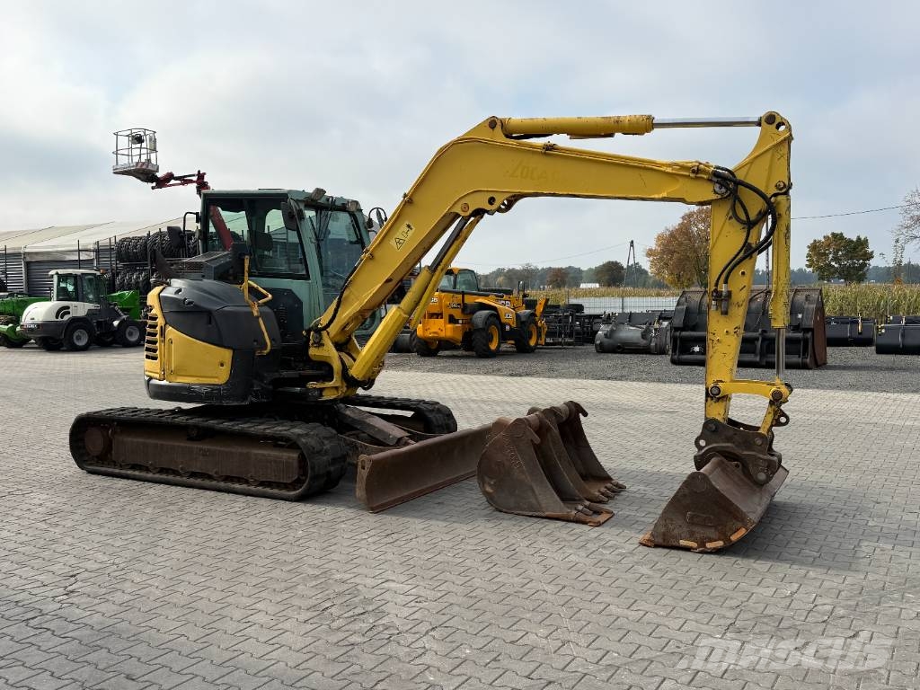 Yanmar Vio 80-1A Малые экскаваторы 7т-12т