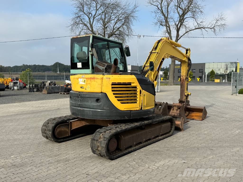 Yanmar Vio 80-1A Малые экскаваторы 7т-12т