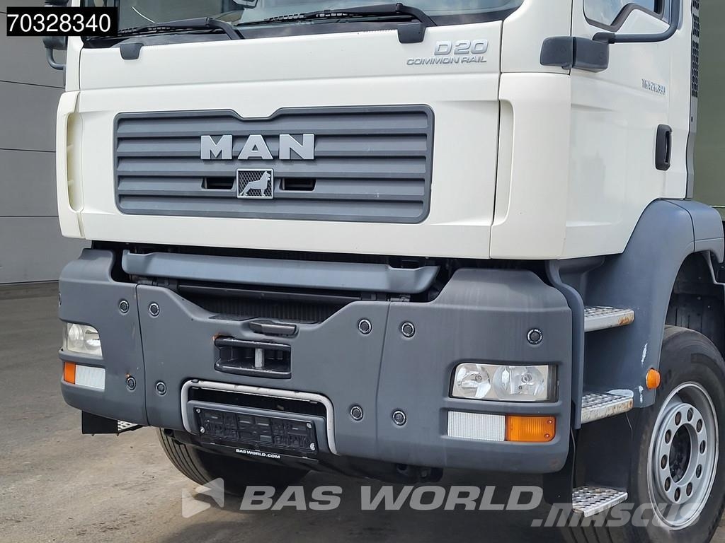 MAN TGA 26.390 6X4 10m3 2-way tipper Steelsuspension B Самосвал