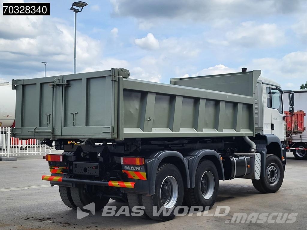 MAN TGA 26.390 6X4 10m3 2-way tipper Steelsuspension B Самосвал