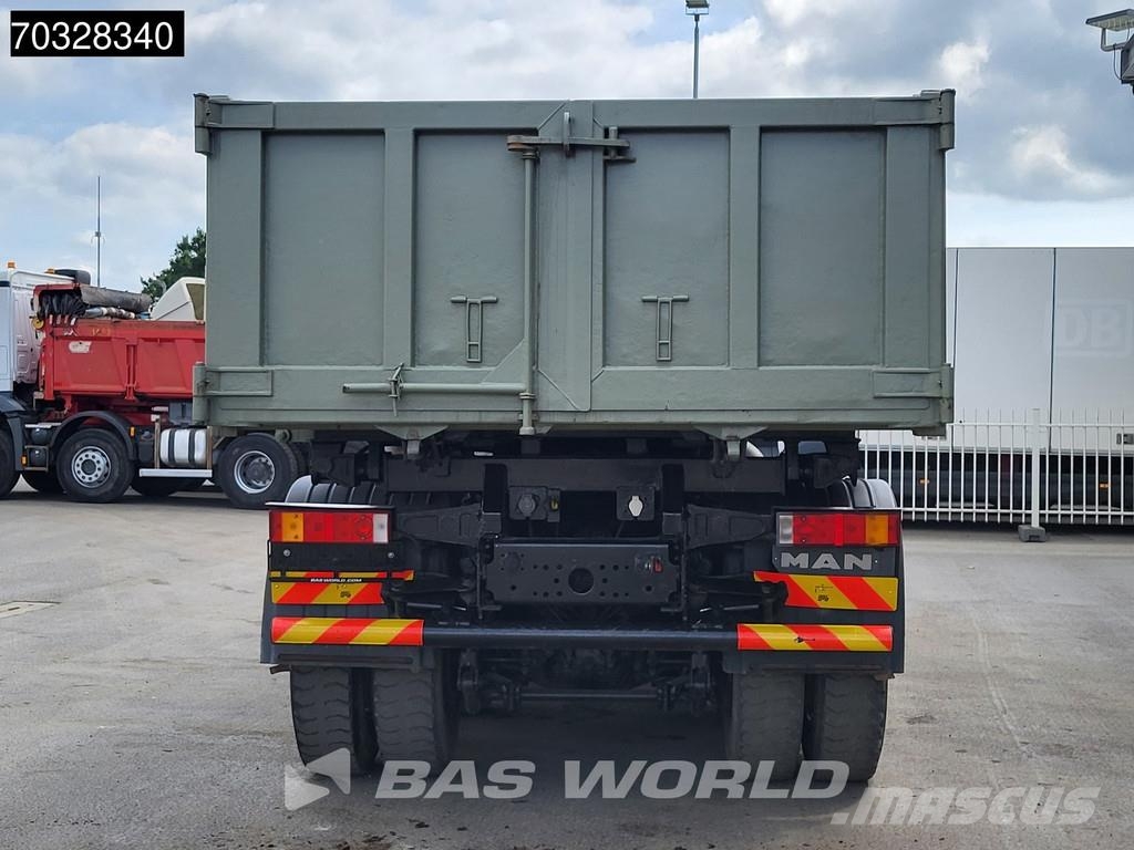 MAN TGA 26.390 6X4 10m3 2-way tipper Steelsuspension B Самосвал