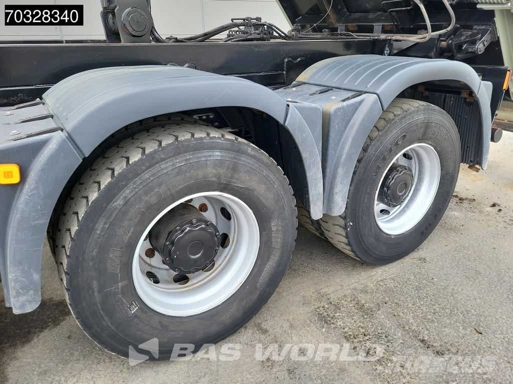 MAN TGA 26.390 6X4 10m3 2-way tipper Steelsuspension B Самосвал