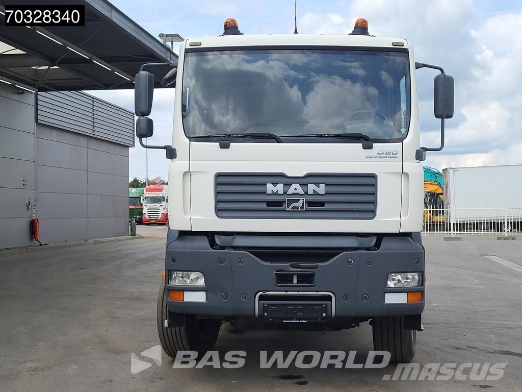 MAN TGA 26.390 6X4 10m3 2-way tipper Steelsuspension B Самосвал