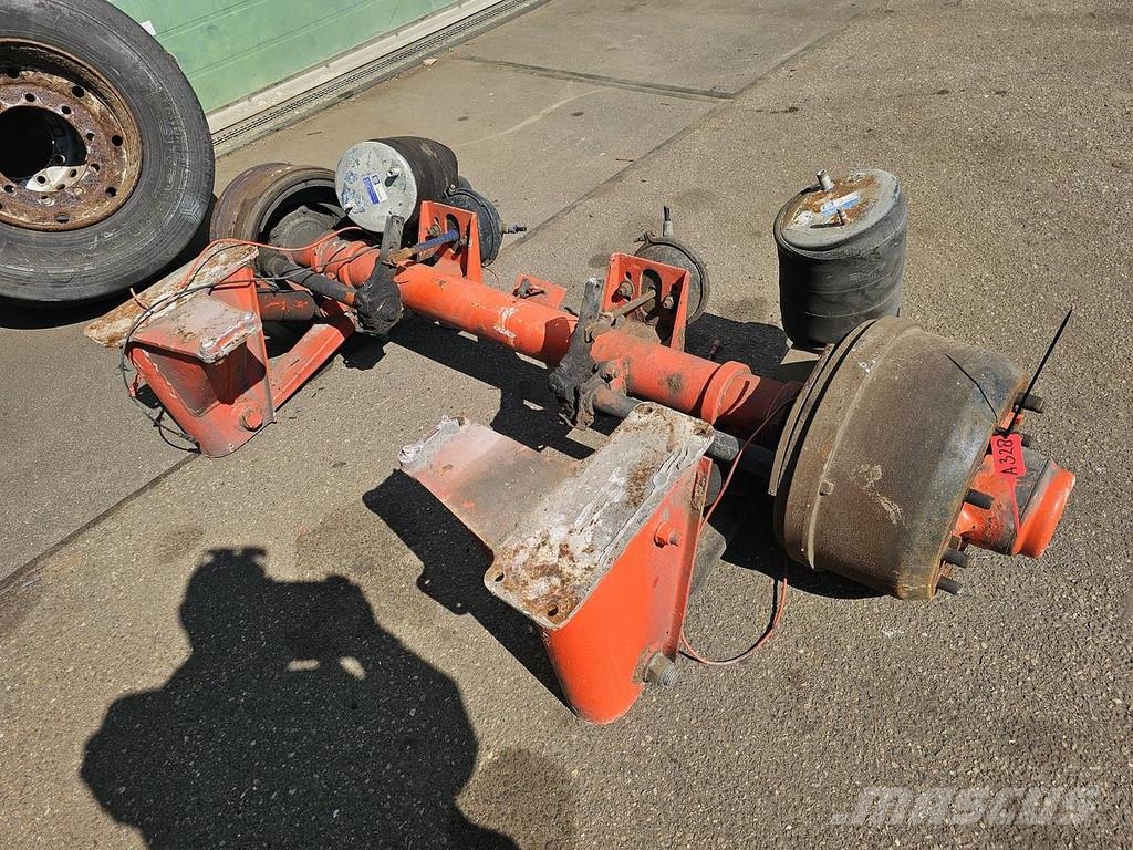SMB TRAILER AXLE SINGLE TIRES DRUM. Ejes