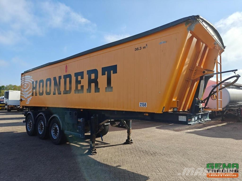 Stas SA339K 36.3 m³ - AluBox AluChassis - Disc Brakes - Billenő félpótkocsik
