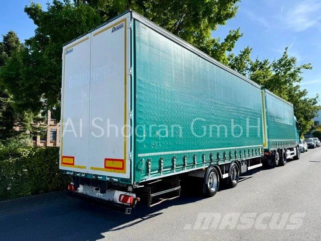 DAF XF 480 6x2/Standklima/Eu6/Komplettzug شاحنات بغطاء جانبي