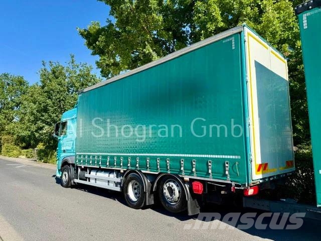 DAF XF 480 6x2/Standklima/Eu6/Komplettzug شاحنات بغطاء جانبي