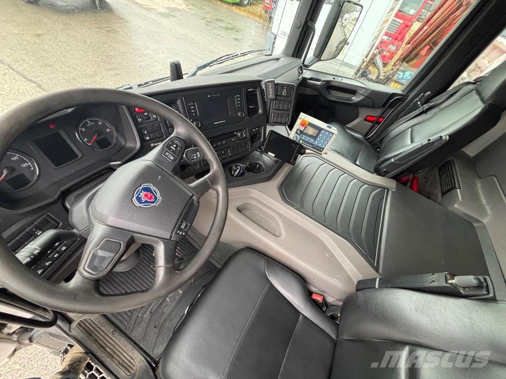 Scania P360 6x2*4 EURO6 + WINCH + NORBA PRESS Камиони за отпадъци