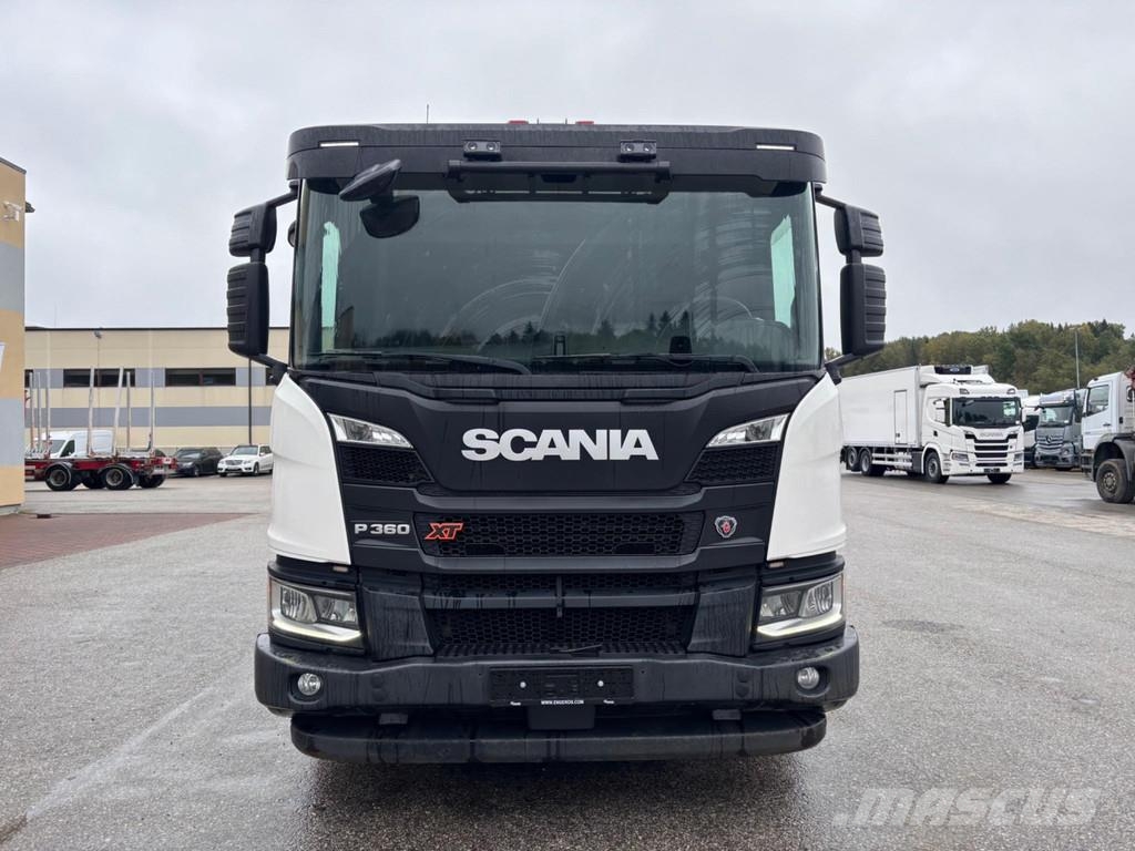 Scania P360 6x2*4 EURO6 + WINCH + NORBA PRESS Камиони за отпадъци