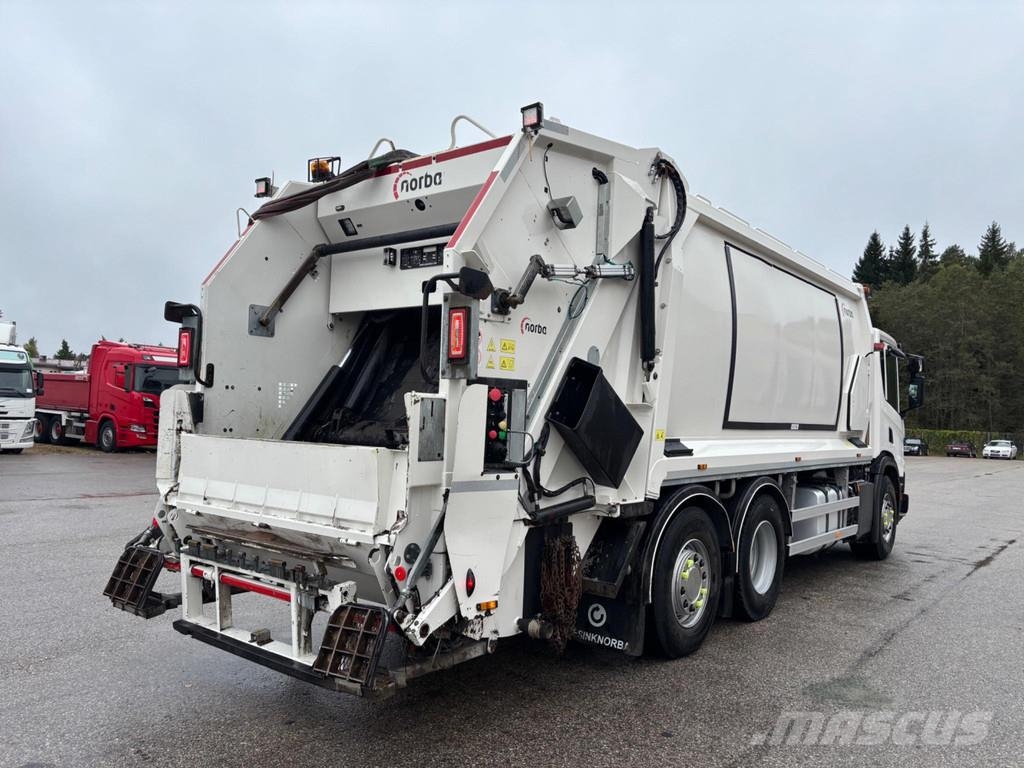 Scania P360 6x2*4 EURO6 + WINCH + NORBA PRESS Камиони за отпадъци