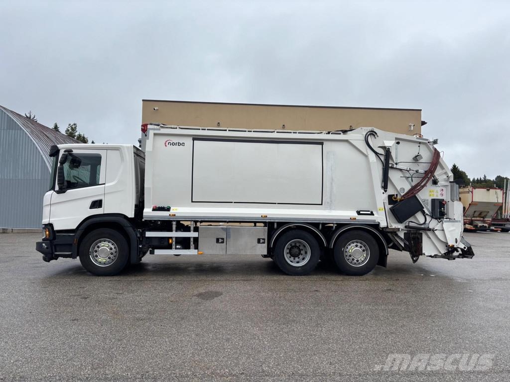 Scania P360 6x2*4 EURO6 + WINCH + NORBA PRESS Камиони за отпадъци