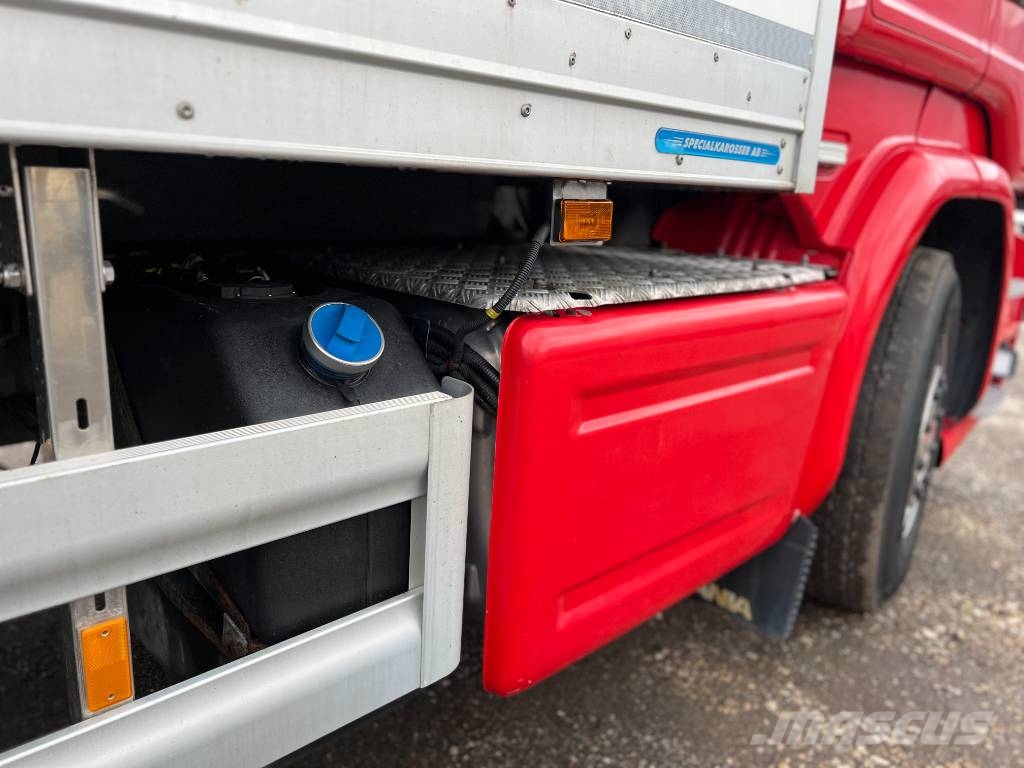Scania R520LB6X2HNB EURO6, ADR+PTO,Retarder,full air Camiones con caja de remolque