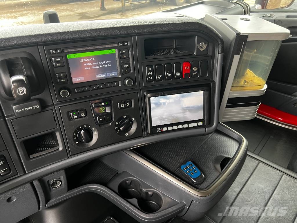 Scania R520LB6X2HNB EURO6, ADR+PTO,Retarder,full air Camiones con caja de remolque