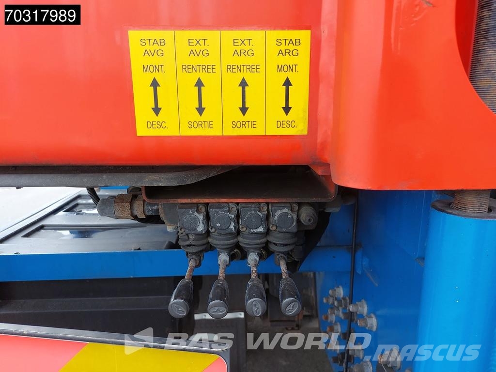 Iveco Stralis 310 4X2 Palfinger PK 20002 Kran Crane Stee Platte bakwagens