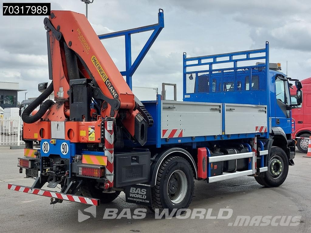 Iveco Stralis 310 4X2 Palfinger PK 20002 Kran Crane Stee Platte bakwagens