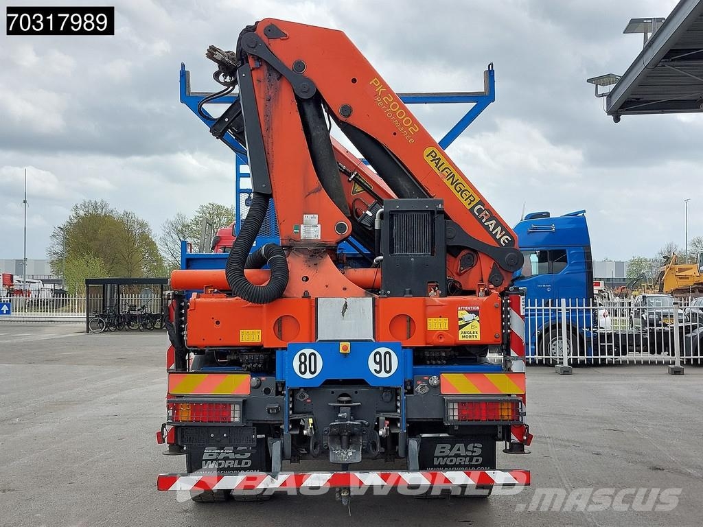 Iveco Stralis 310 4X2 Palfinger PK 20002 Kran Crane Stee Platte bakwagens