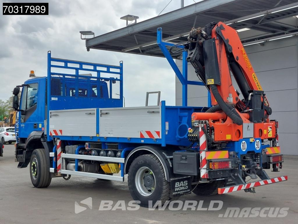 Iveco Stralis 310 4X2 Palfinger PK 20002 Kran Crane Stee Platte bakwagens
