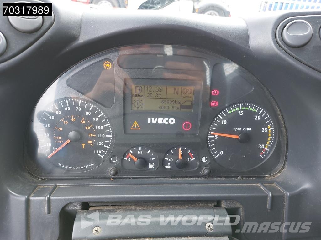 Iveco Stralis 310 4X2 Palfinger PK 20002 Kran Crane Stee Platte bakwagens