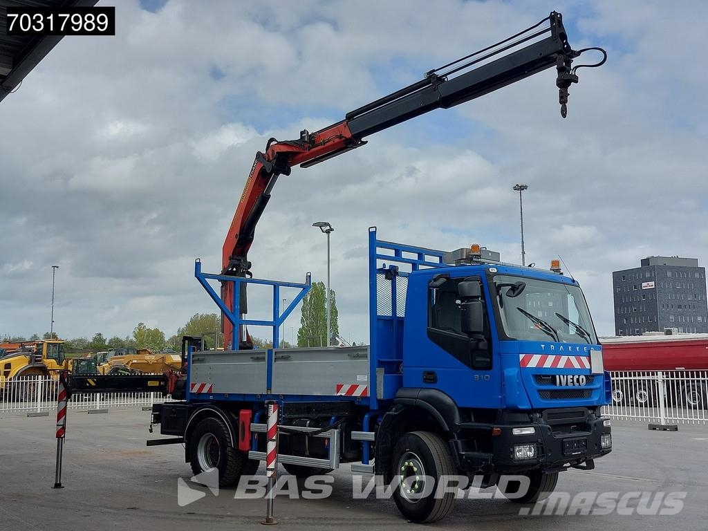 Iveco Stralis 310 4X2 Palfinger PK 20002 Kran Crane Stee Platte bakwagens