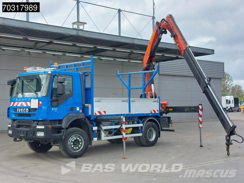 Iveco Stralis 310 4X2 Palfinger PK 20002 Kran Crane Stee Platte bakwagens