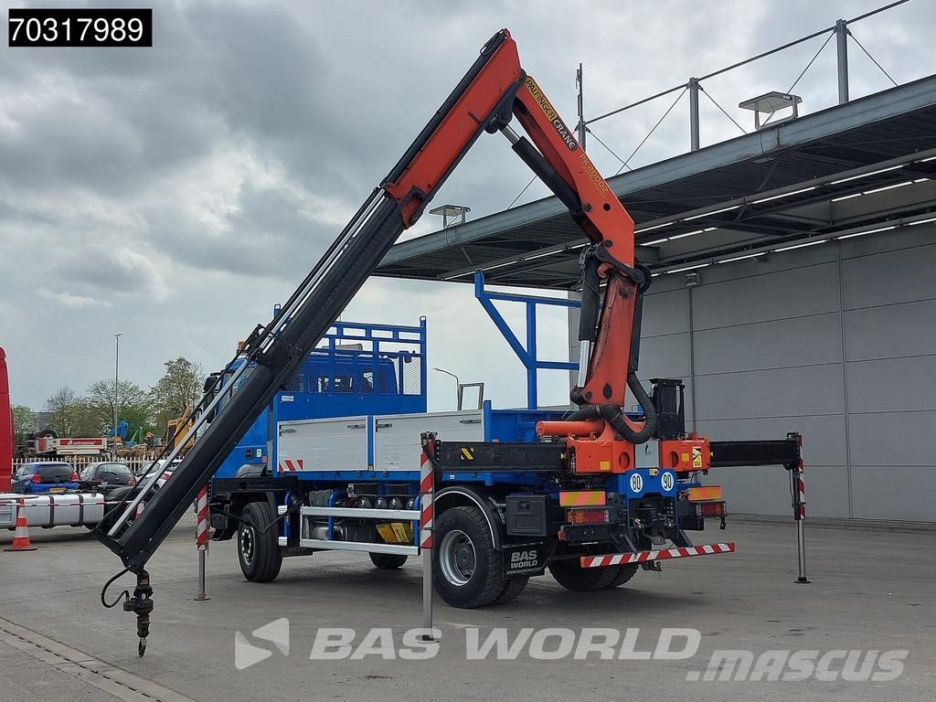 Iveco Stralis 310 4X2 Palfinger PK 20002 Kran Crane Stee Platte bakwagens