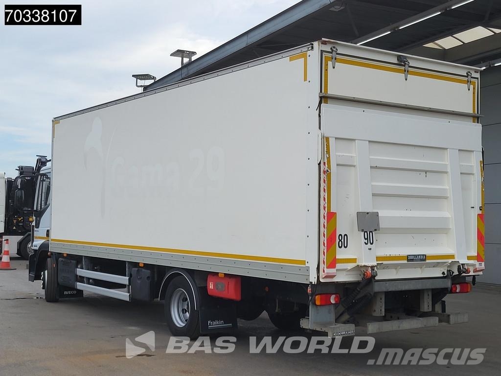 Iveco Eurocargo 120E190 4X2 12t Automatic 7,53m Box Euro Bakwagens met gesloten opbouw