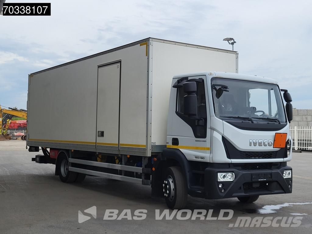 Iveco Eurocargo 120E190 4X2 12t Automatic 7,53m Box Euro Bakwagens met gesloten opbouw
