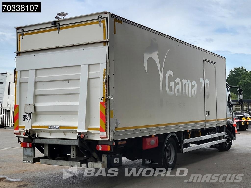 Iveco Eurocargo 120E190 4X2 12t Automatic 7,53m Box Euro Bakwagens met gesloten opbouw