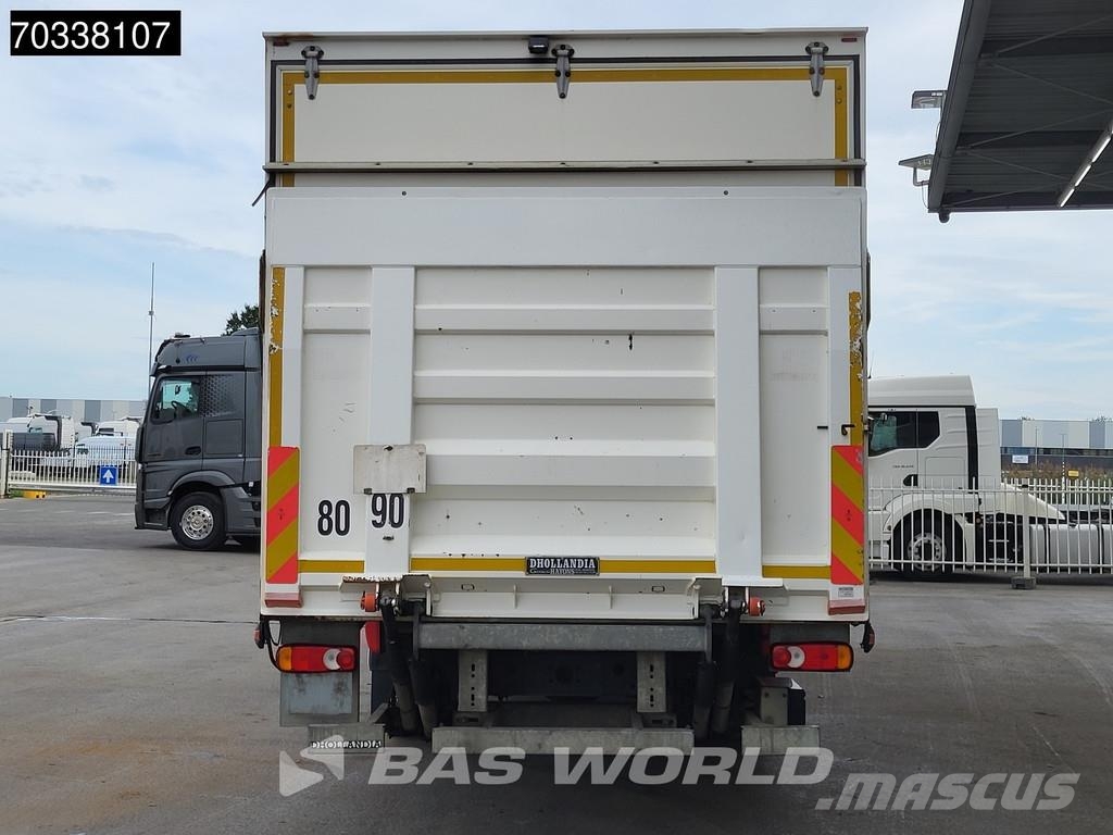 Iveco Eurocargo 120E190 4X2 12t Automatic 7,53m Box Euro Bakwagens met gesloten opbouw
