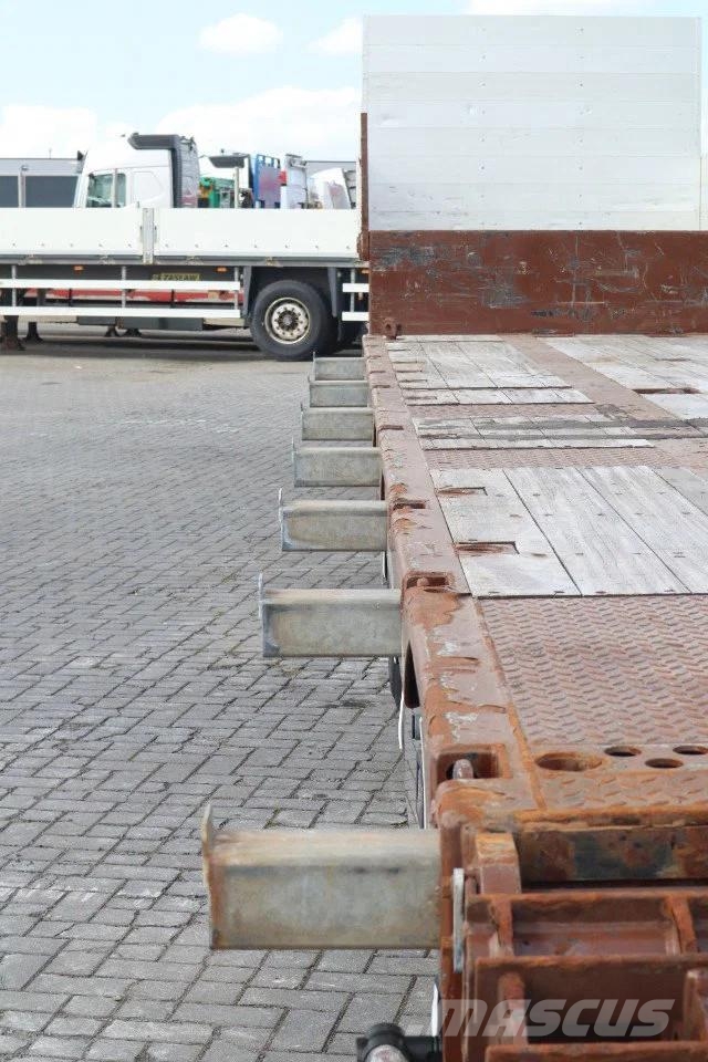 HRD STLM 3N | 3-AXLE | SLIDING RAMPS | STEER & LIFT AX Zemie treileri
