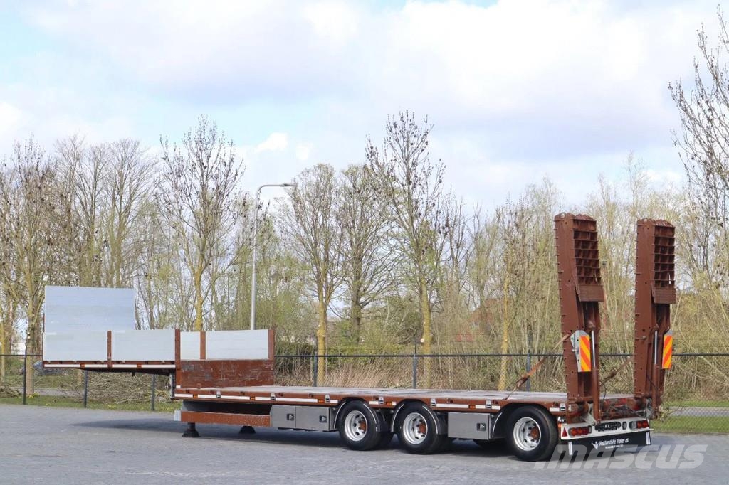 HRD STLM 3N | 3-AXLE | SLIDING RAMPS | STEER & LIFT AX Zemie treileri