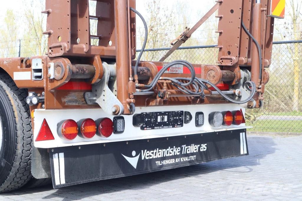 HRD STLM 3N | 3-AXLE | SLIDING RAMPS | STEER & LIFT AX Zemie treileri
