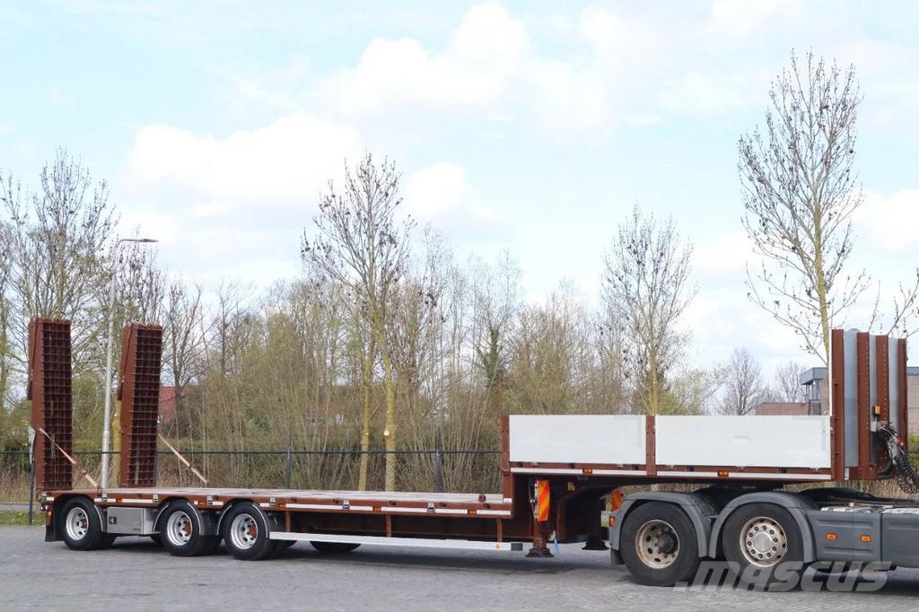 HRD STLM 3N | 3-AXLE | SLIDING RAMPS | STEER & LIFT AX Zemie treileri