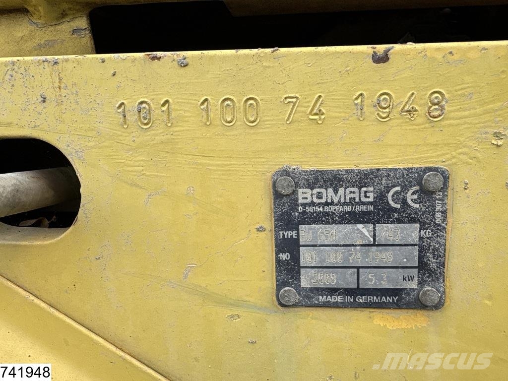 Bomag BW 65 h-de 5.3 kW Altri rulli