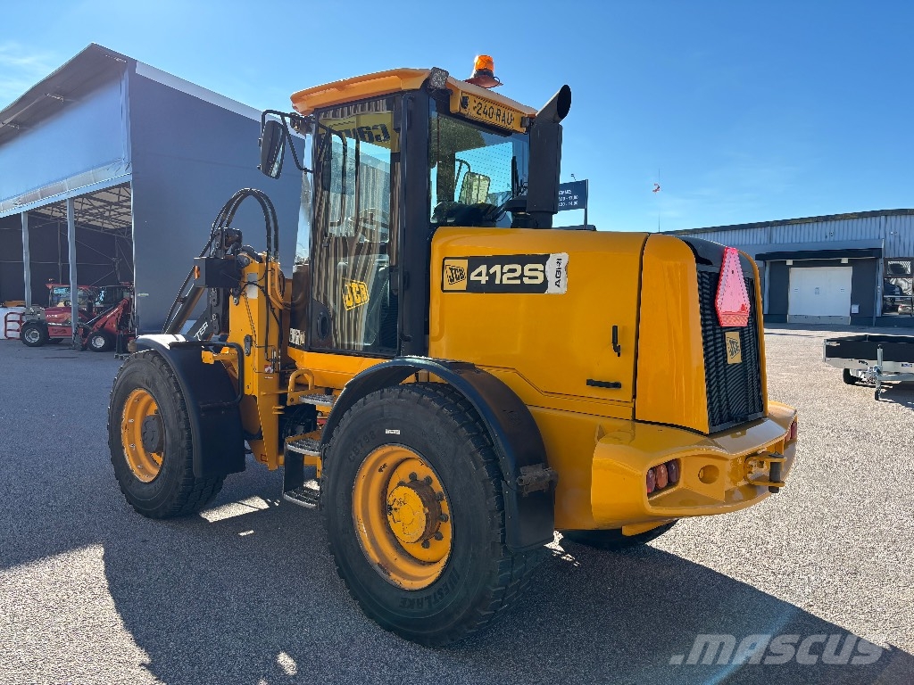 JCB 412 S Agri pyöräkone Hjullastare