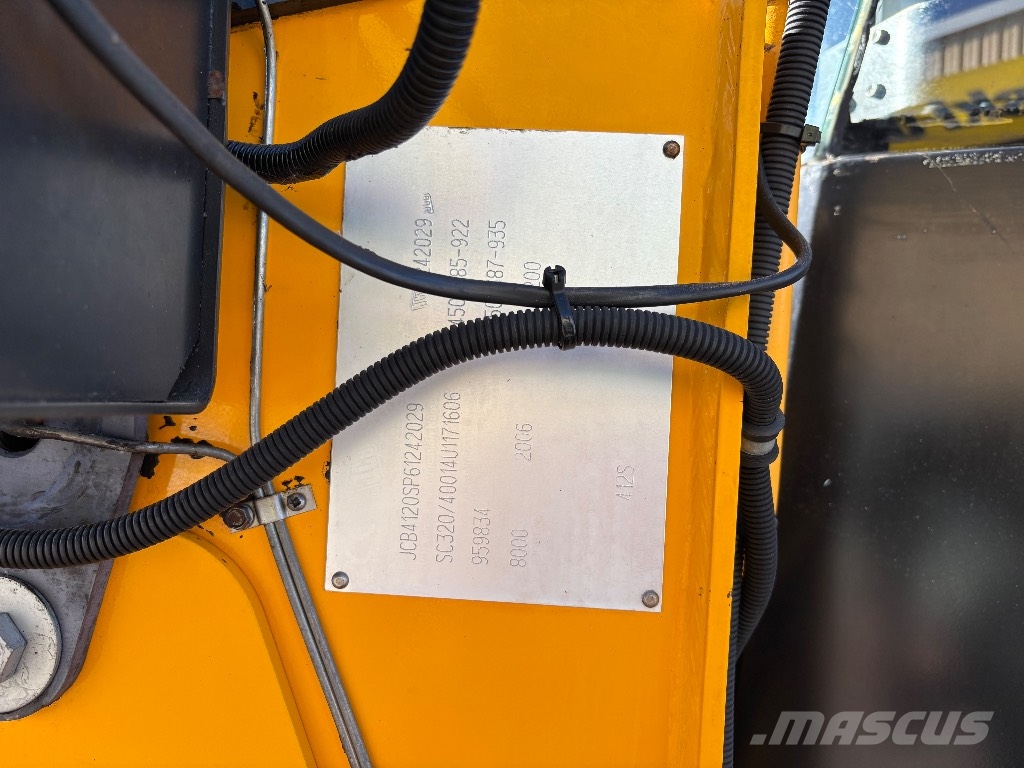 JCB 412 S Agri pyöräkone Hjullastare