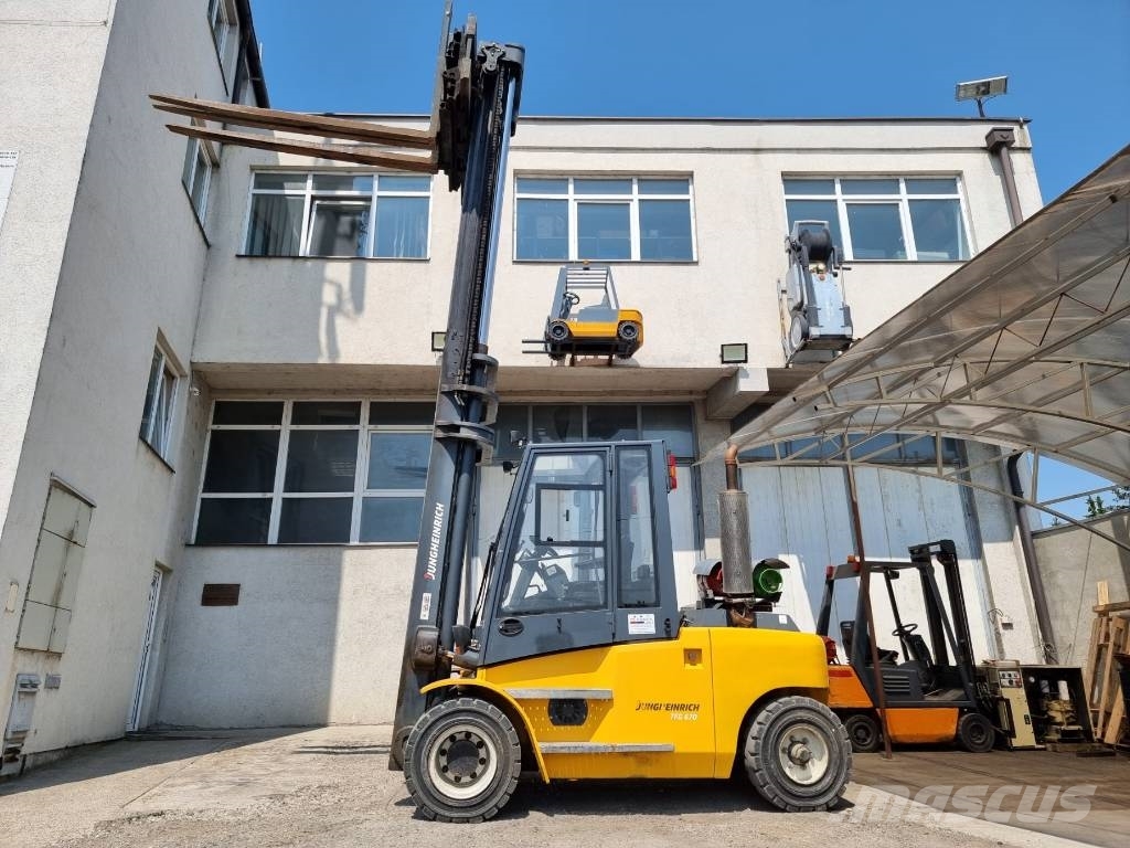 Jungheinrich TFG 670 G-550 ZT Gāzes autoiekrāvēji (LPG)