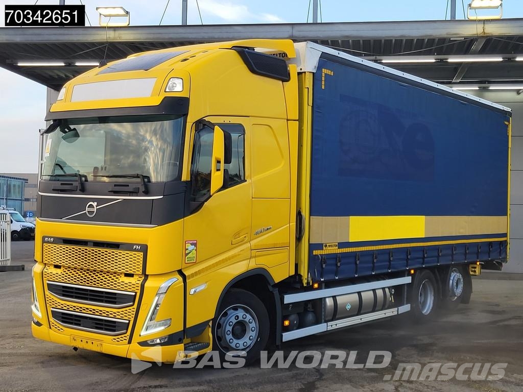 Volvo FH 460 6X2 LNG COMBI Sliding roof VEB+ Automatic A Tentautod