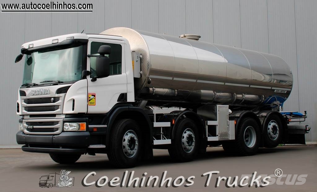 Scania P 410 Retarder 8x2 Camiones cisternas