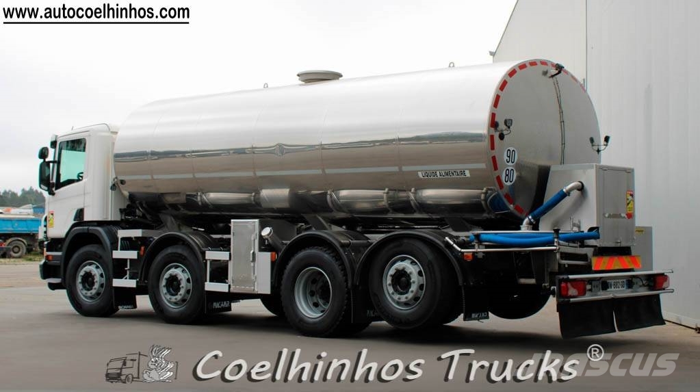 Scania P 410 Retarder 8x2 Camiones cisternas