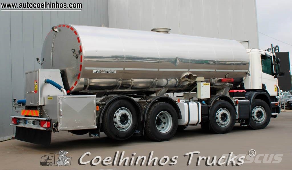 Scania P 410 Retarder 8x2 Camiones cisternas
