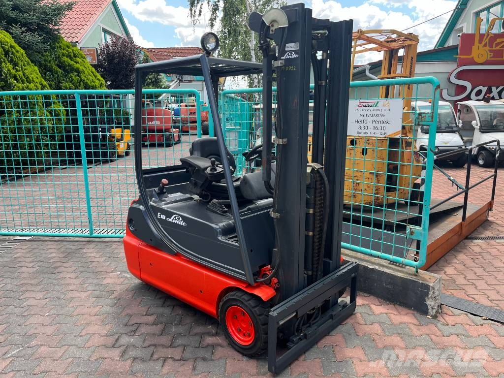 Linde E18C /335/ V-3328 FOR EXPORT ONLY OB Electric forklifts
