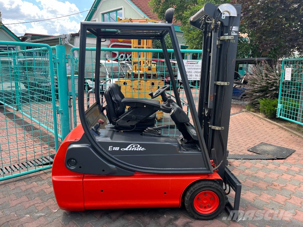 Linde E18C /335/ V-3328 FOR EXPORT ONLY OB Electric forklifts