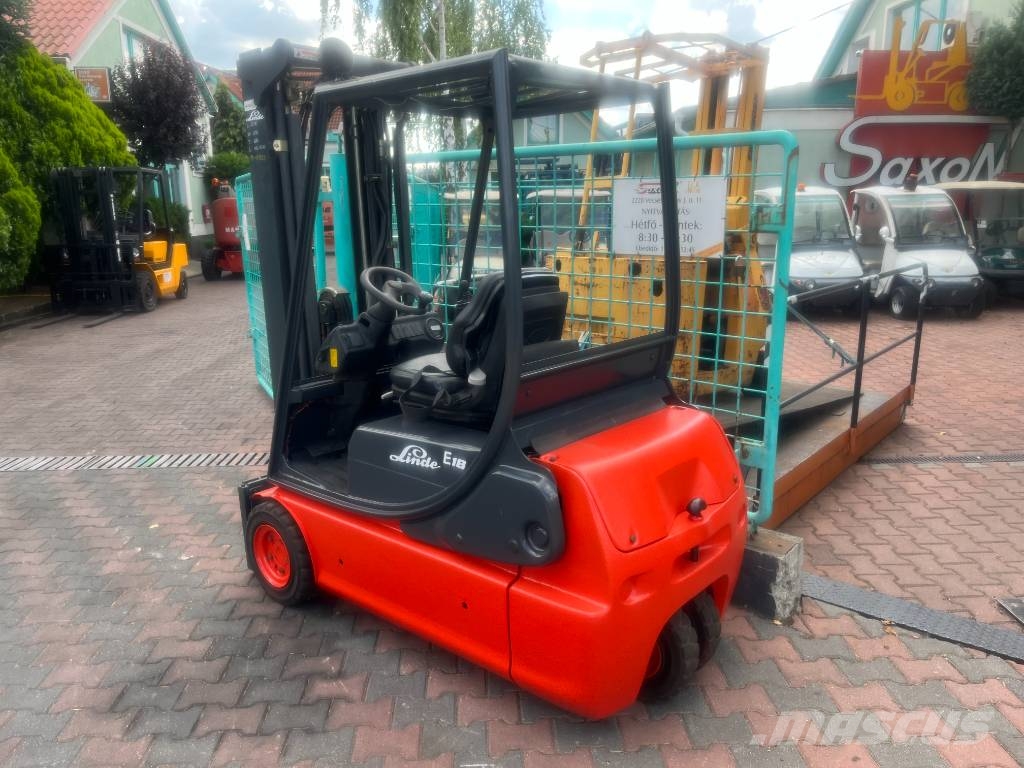 Linde E18C /335/ V-3328 FOR EXPORT ONLY OB Electric forklifts