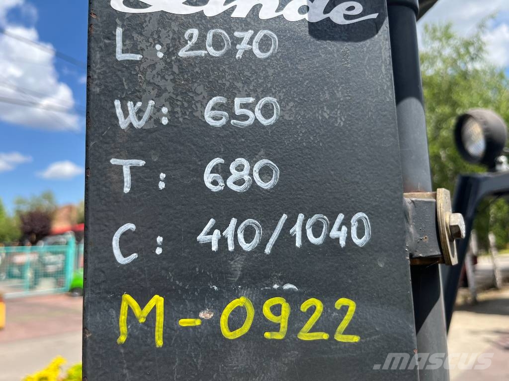 Linde E18C /335/ V-3328 FOR EXPORT ONLY OB Electric forklifts