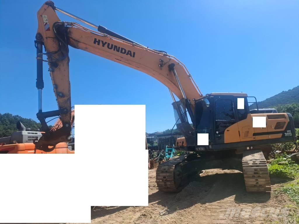 Hyundai HX 300 Paletli ekskavatörler